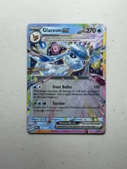 Glaceon EX 26/131 Pokemon Prismatic Evolutions Double Rare Card 2025 - Image 1