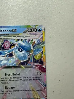 Glaceon EX 26/131 Pokemon Prismatic Evolutions Double Rare Card 2025 - Image 3