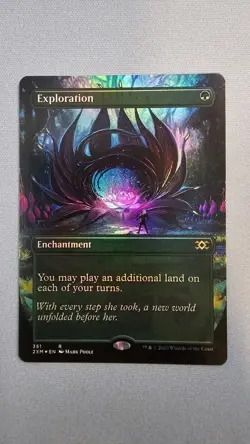 Exploration (Borderless) Double Masters Foil # 351 - Image 1