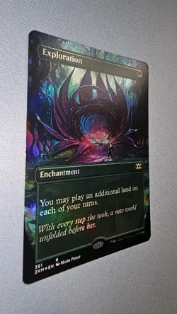 Exploration (Borderless) Double Masters Foil # 351 - Image 2