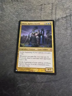 Magic the Gathering Oloror, Ageless Ascetic commander 2013 #203 SEE PHOTOS - Image 1