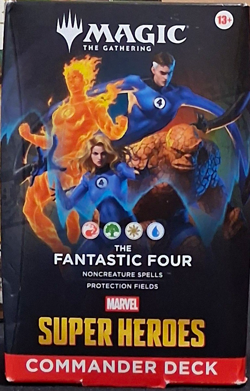 Wizards of the Coast MTG Marvel Super Heroes Fantastic Four Commander - Image 1