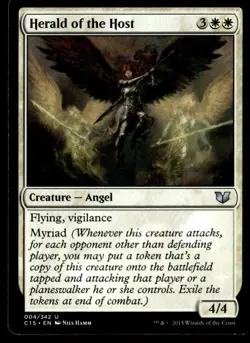 2015 Commander 2015 Herald of the Host Commander/Uncommon #4 - Image 1