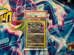 2022 Pokemon Radiant Eevee Pokemon Go Stamp PSA 8 NM-MT - Image 1