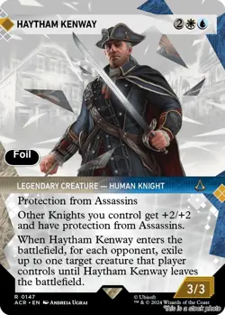 MTG Haytham Kenway (Showcase) [ACR - 147] LP Foil - Image 1