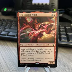 Magic The Gathering The Scarlet Witch Promo Foil 0431 - Image 1