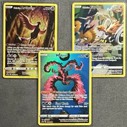 Galarian Legendary Birds Promo Bundle Articuno Zapdos Moltres SWSD Pokemon TCG - Image 1