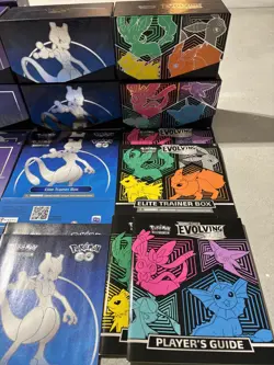 Pokemon Evolving Skies x10 ETB’s w/ outer sleeve Empty Boxes No cards Mixed Lot - Image 5