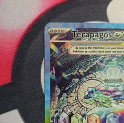 Pokemon TCG Terapagos ex 170/142 Stellar Crown Secret Rare Full Art Holo English - Image 4