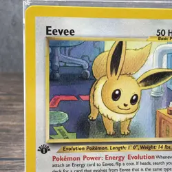 Eevee 38/75 Neo Discovery 1st Edition Common Regular Eng 50 LP/MP WOTC - Image 2