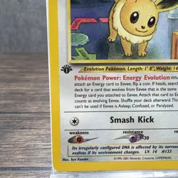 Eevee 38/75 Neo Discovery 1st Edition Common Regular Eng 50 LP/MP WOTC - Image 5