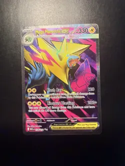 Pokemon TCG Mega Manectric ex 158/132 Full Art Mega Evolution Ultra Rare - Image 1