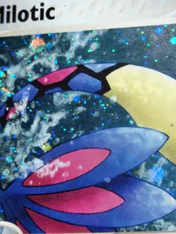 Played Milotic - Holo Swirl 8 Emerald Pokemon TCG - Image 3