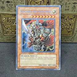 Yugioh Gilford the Lightning CT2-EN001 Secret Rare Limited Edition HP - Image 1