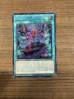 Yugioh Divine Temple of the Snake-Eye MP24-EN123 Secret Rare 1st Ed NM - Image 1