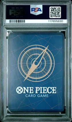PSA 10 2025 One Piece OP06 English SANJI Secret Rare #119 - Image 2