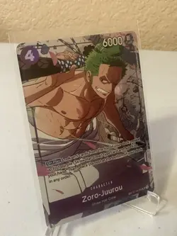One Piece Zoro-Juurou ST18-004 (TR) Treasure Rare Emperors in the New World NM - Image 4