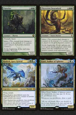 Rayami, First of the Fallen INFECT Commander Deck Magic EDH MTG Ready-to-Play - Image 3