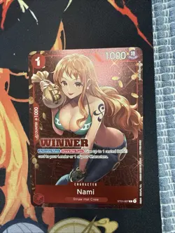Nami (Tournament Pack Vol. 3) [Winner] ST01-007 One Piece Promotion Cards Foil - Image 1