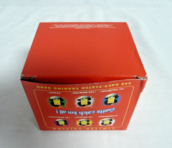 1995 Pokemon Charizard 23K Gold-Plated Burger King Trading Card NEW SEALED - Image 5