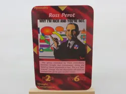 ILLUMINATI CARD INWO - ROSS PEROT Steve Jackson CGG Card Game Single - Image 1