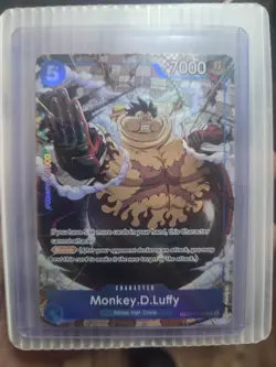 Bandai One Piece Card Game Monkey D. Luffy OP11-058 TR Alt Art Foil EN - Image 1