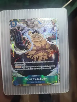 Bandai One Piece Card Game Monkey D. Luffy OP11-058 TR Alt Art Foil EN - Image 3