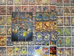 90/90 Pokemon Topps Series 1 complete Blue logo Set Cards 1999 vintage rare - Image 1
