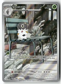 SPEWPA 089/088 HOLO ILLUSTRATION RARE PERFECT ORDER POKEMON HOLO NEAR MINT - Image 1