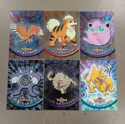 Topps Animated Pokemon 30 Card Lot Vintage WOTC - Image 1