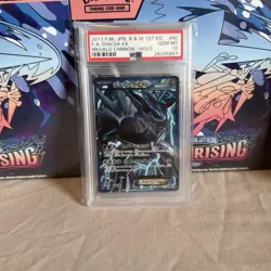 Full-Art Dialga EX Pokemon 2013 BW9 Megalo Cannon SR Ued Japanese 080/076 PSA 10 - Image 2
