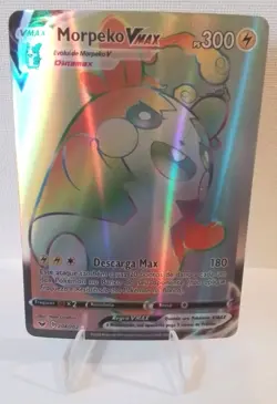 Morpeko VMAX 080/202Ultra Holo Pokemon Sword & Shield - Image 1