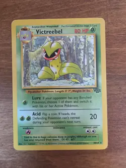 Victreebel 30/64 Jungle Non-Holo Rare Vintage Pokemon Card - Image 1