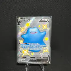 Ditto V SV118/SV122 Holo V Rare Shining Fates Shiny Vault Pokemon NM/M - Image 1