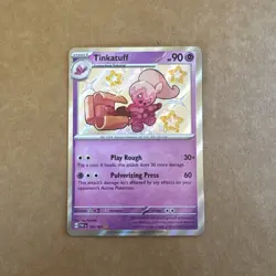 Tinkatuff - Paldean Fates - Holofoil - Pokemon - Image 1