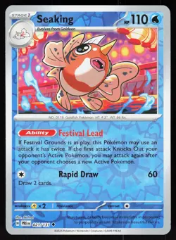 Seaking 021/131 Uncommon Prismatic Evolutions Pokemon Reverse Holo NM - Image 1