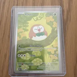 Rowlet ME03: Perfect Order [090/088] Illustration Rare Holofoil NM Pokemon - Image 1