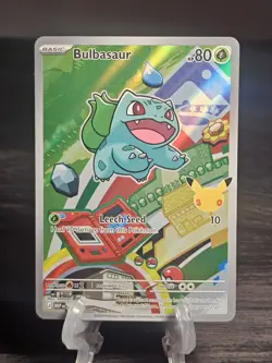 Pokemon First Partner Illustration Collection Series 1 Kanto Gen 1 Starters NM - Image 1