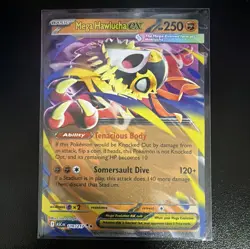 Pokemon TCG Mega Hawlucha EX 116/217 ASCEN Rare Full Art Foil English 250 HP - Image 1