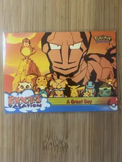 Pokemon TCG A Great Day 58 Pikachu's Vacation Topps Moderately Played English - Image 1