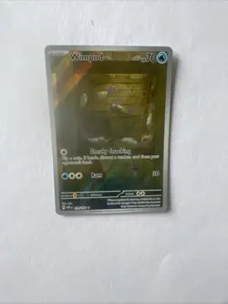 Pokemon TCG Wimpod Paradox Rift 191/182 Holo Illustration Rare NM/M Condition - Image 1