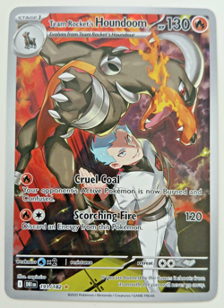 Team Rocket's Houndoom 191/182 Destined Rivals - Pokemon English - Image 1