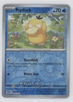 Psyduck Reverse Foil Pokemon Scarlet & Violet 151 MEW #054 - Image 1