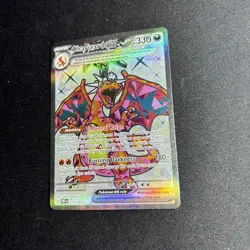 Pokemon Charizard ex 215/197 SV03: Obsidian Flames Ultra Rare Full Art - Image 3