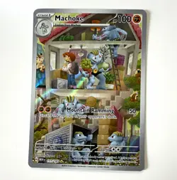The Pokemon Company Machoke IR 177/165 SV Scarlet & Violet 151 Full Art Holo EN - Image 1