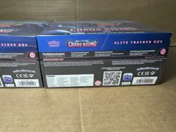 Pokemon Mega Evolution Chaos Rising Elite Trainer Box Factory Sealed LOT OF 2 - Image 5