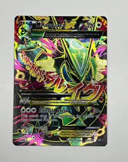 Pokemon M Rayquaza EX 105/108 Roaring Skies Full Art Holo Ultra Rare ENG 2015 - Image 1