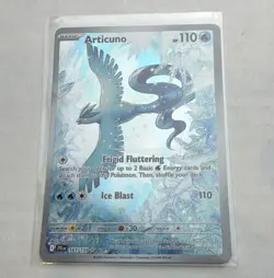 Pokemon TCG Articuno 161/159 Sv09 Journey Together Illustration Rare Holo 110 HP - Image 1
