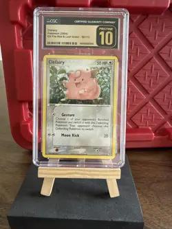 Pokemon Clefairy EX Fire Red & Leaf Green #59 CGC Pristine 10! - Image 1