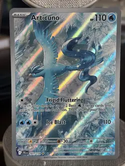 Pokemon TCG Articuno 161/159 IR, Journey Together, NM Fast Shipping - Image 1